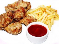 Хрустящие куриные крылья